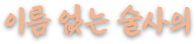 이름 없는 술사의