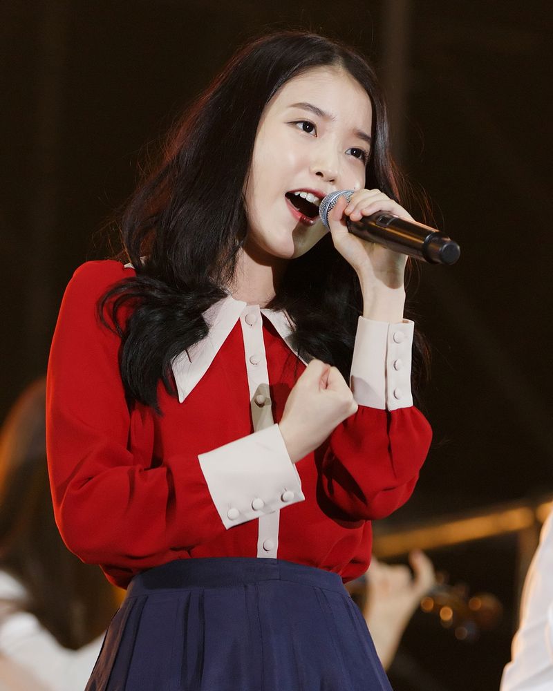 아이유 사진 2 — 아이유 사주와 정유일주